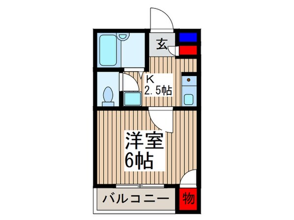 共栄ハイツの物件間取画像